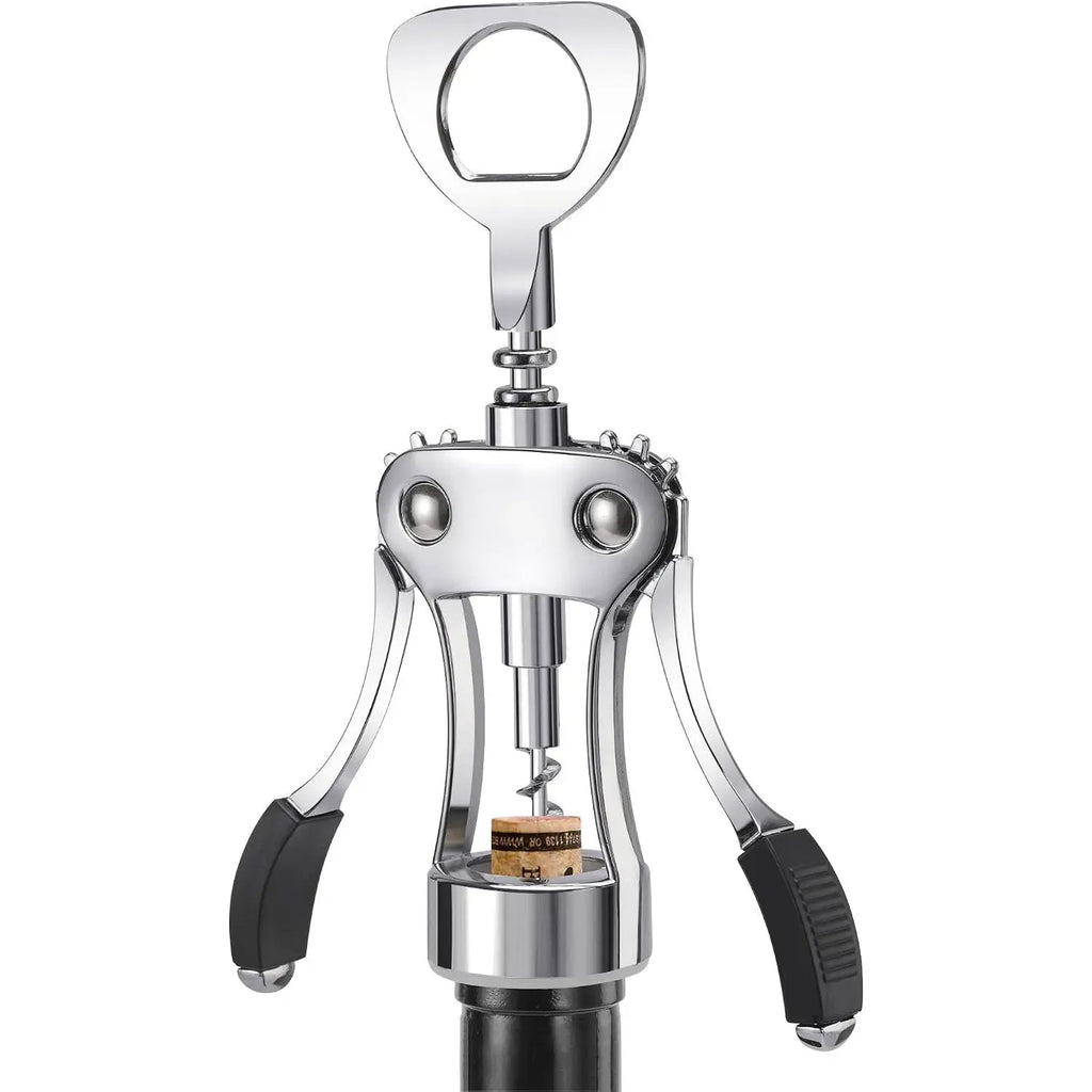 Multifunctional Bottle Opener with Handle and Screw, Kitchen & Home Bar Accessory